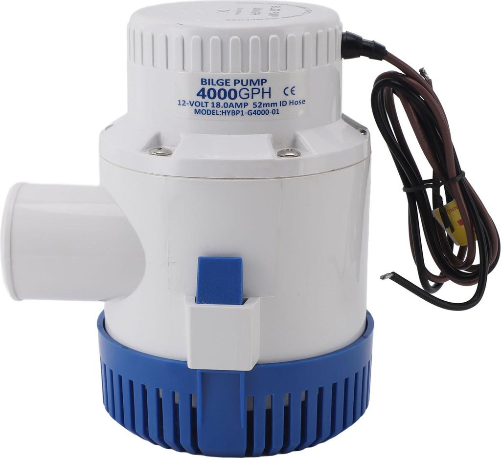 Tauchpumpe 4000GPH Automatische DC Elektrische Bilgepumpe für Pool Entwässerung Brunnen Hot Tub Garten Teich Keller 12V