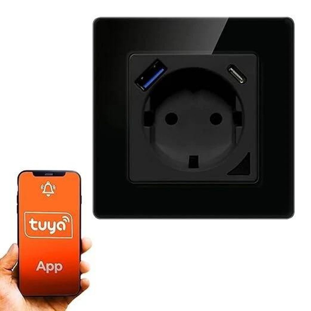 Extralink WLAN Steckdose 230V USB-A USB-C Kindersicherung Produktbild 