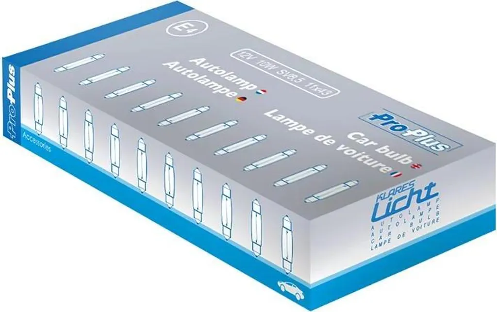 Lampadina auto 12V 10W SV8.5 11x43 al pezzo
