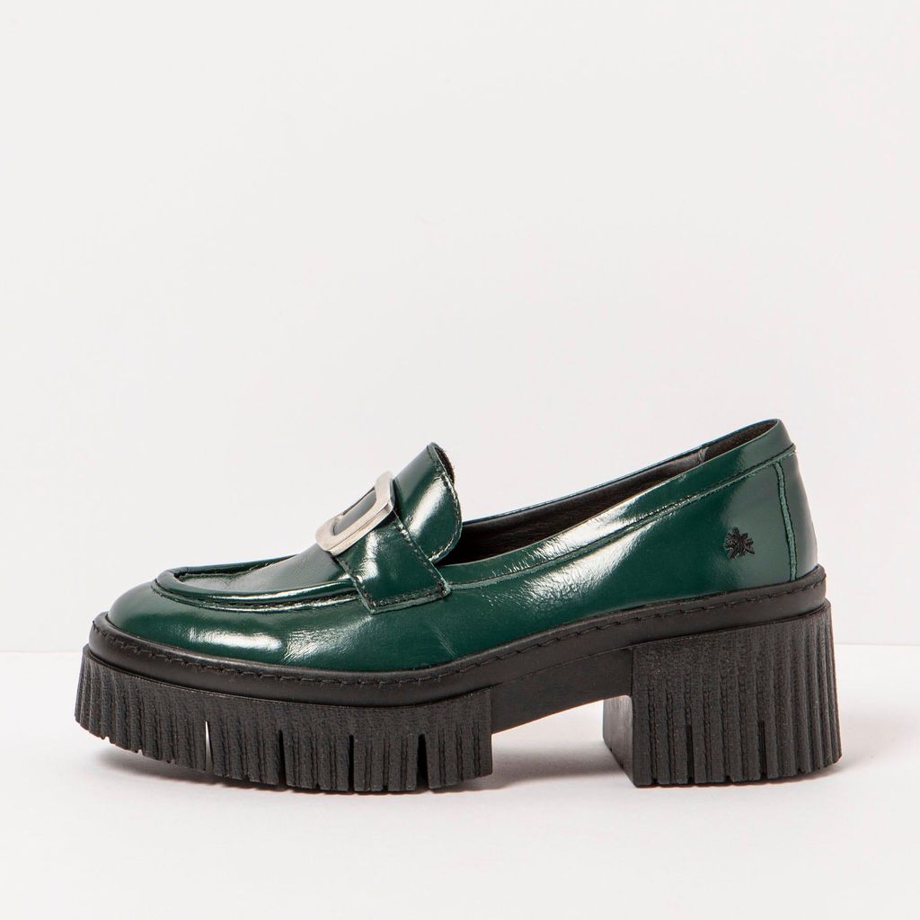 Art Absatzschuhe Damen 1372 NAPPA SHINNY JUNGLE/YORK Farbe Grün