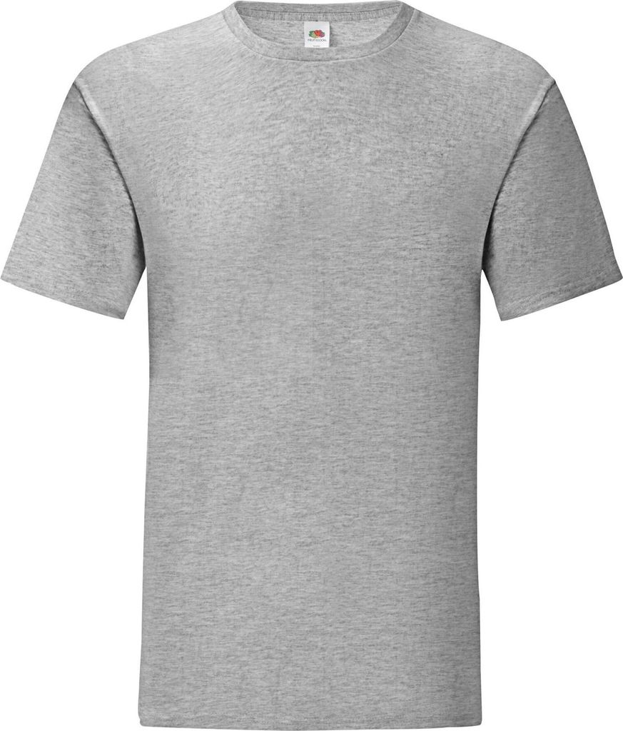 Fruit of the Loom - "Iconic" T-Shirt für Herren BC5058 (XXL) (Athletic Grau)