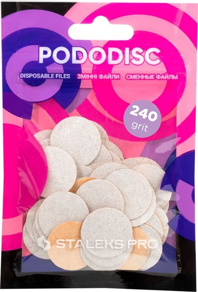 Staleks PodoDisc Pro Expert, reserveerij, wit, Productafbeelding 