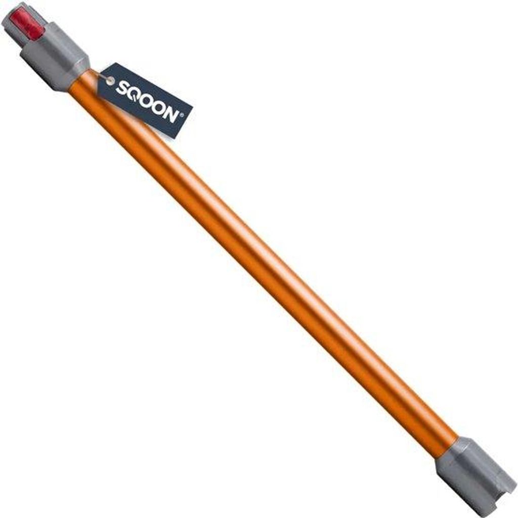 SQOON Elektrisches Saugrohr Rohr Stab passend für Dyson V7 V8 V10 V11 SV10 SV11 V15 Ersatz für 969109 (orange)
