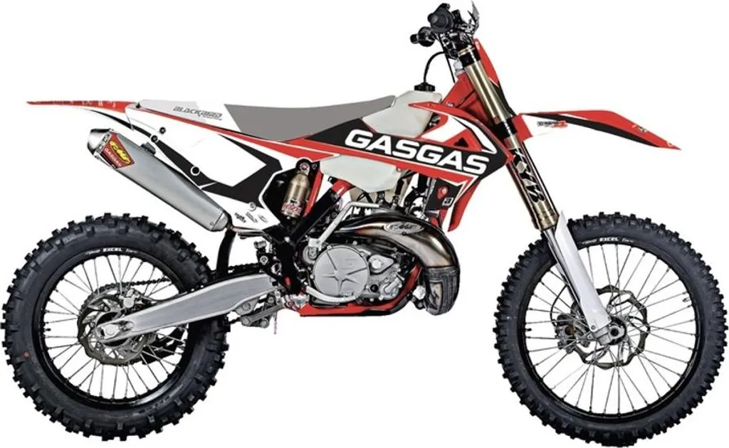 Kit déco moto Gas Gas EC 300 Blackbird Dream 4 design compétition rouge