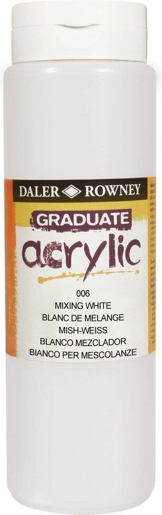 Daler Rowney Graduate Acrylfarbe Mixing White 500 ml 1 Stck