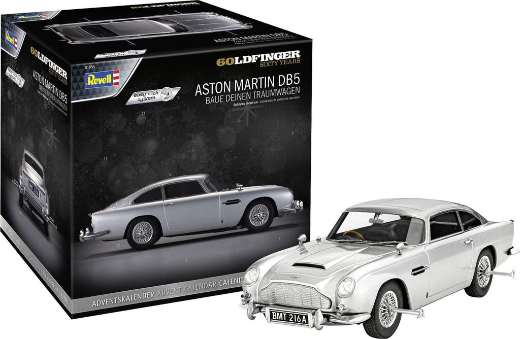 Revell Adventskalender "James Bond Aston Martin DB5" 1:24 Immagine del prodotto 