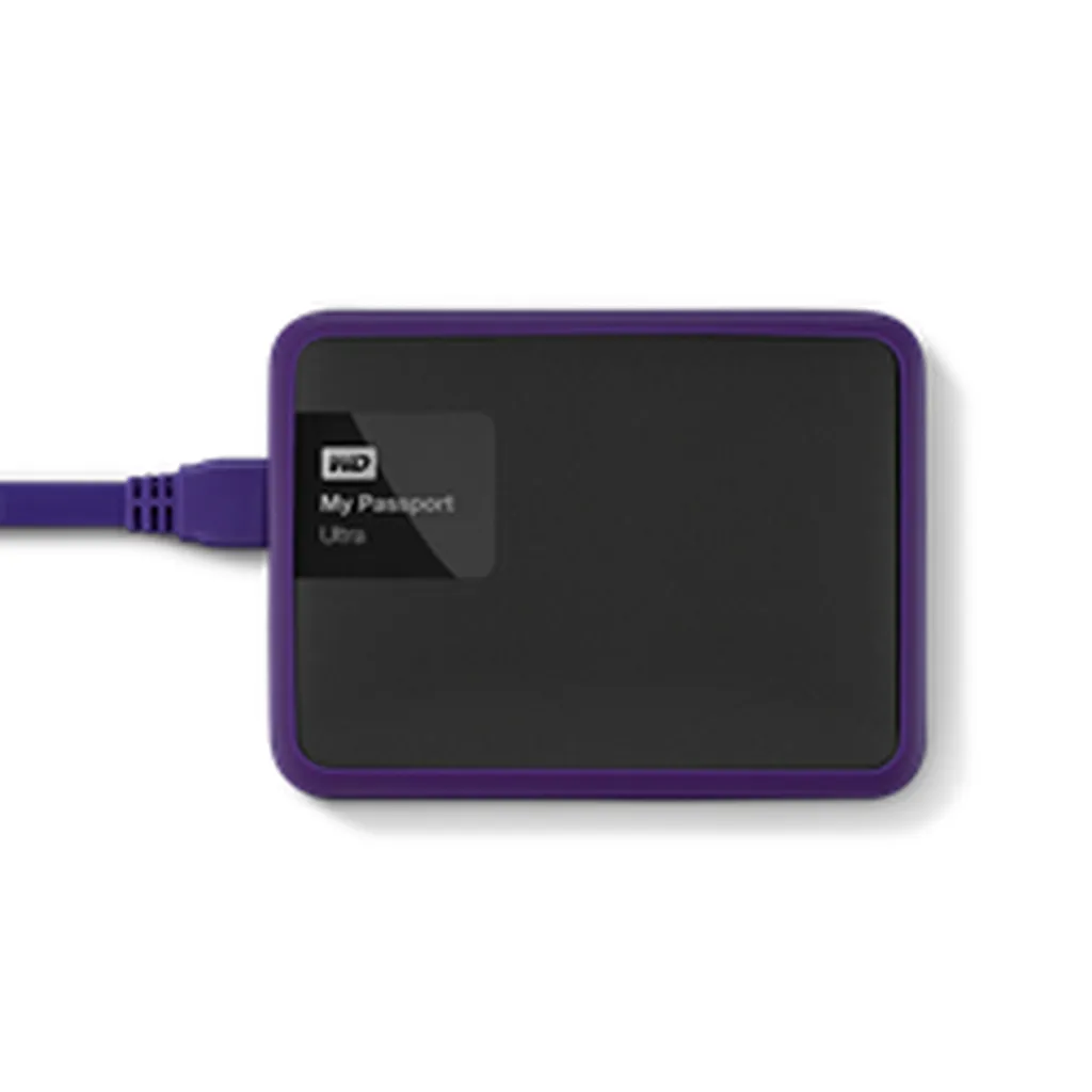 Coque en silicone pour disque dur externe WD My Passport Ultra 1To