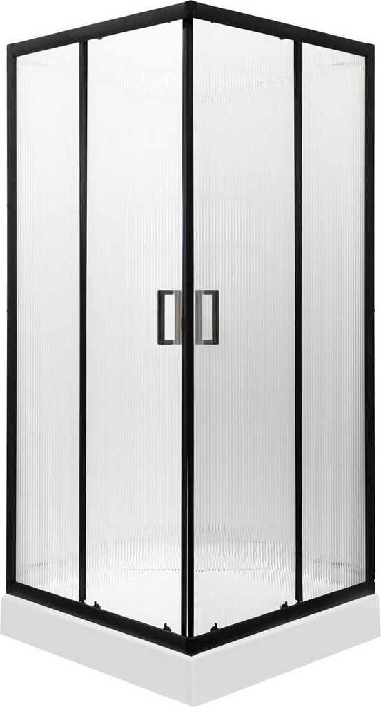 Cabina doccia 80X80X205 Cm/ 6Mm Con piatto doccia , Vetro Immagine del prodotto 