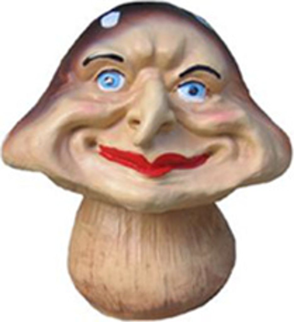 Skulptur Pilz Haus Statue Garten Figuren 17cm Statuen Skulpturen Figur Neu