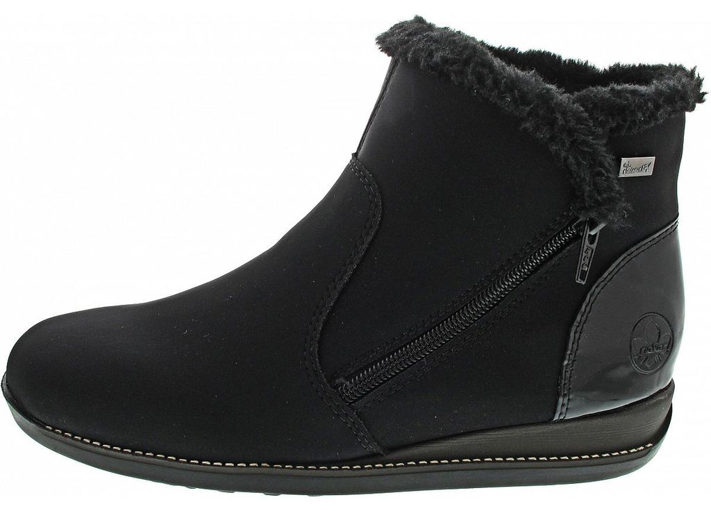 Rieker Stiefelette schwarz in Gr. 38