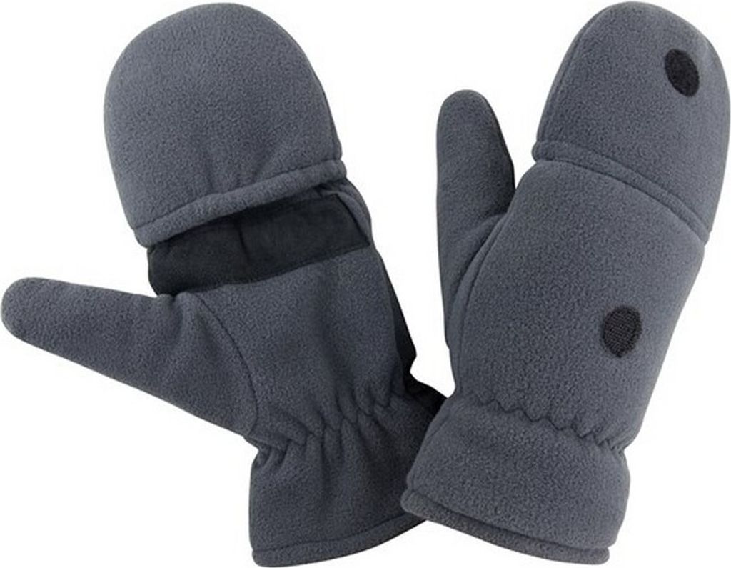Result Winter Essentials - Handschuhe Mit Silikon-Noppen RW9740 (L-XL) (Grau)