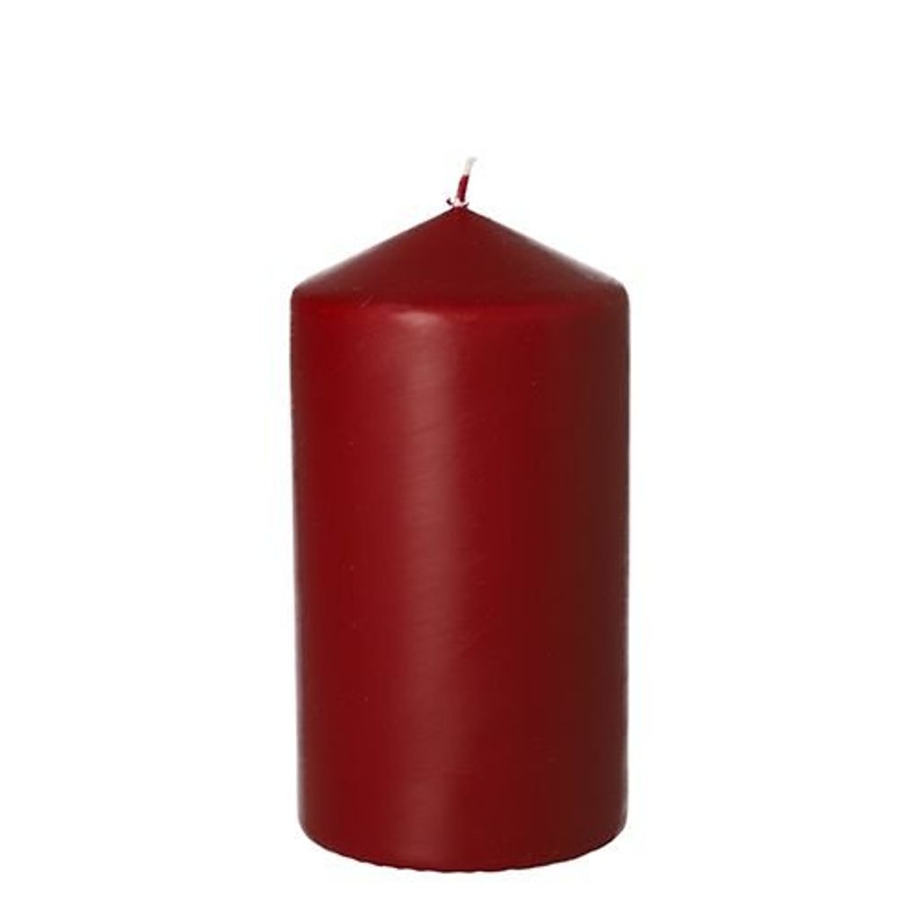8 Gala Stumpenkerze Ø 80 mm, 150 mm kirsche 95953