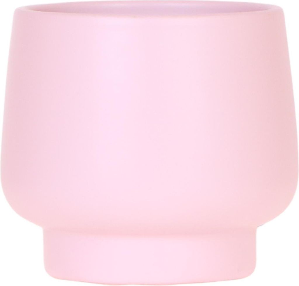 Scandic Blumentopf Ø9cm Pflanztopf in Pastellrosa Übertopf Pflanzgefäß Indoor