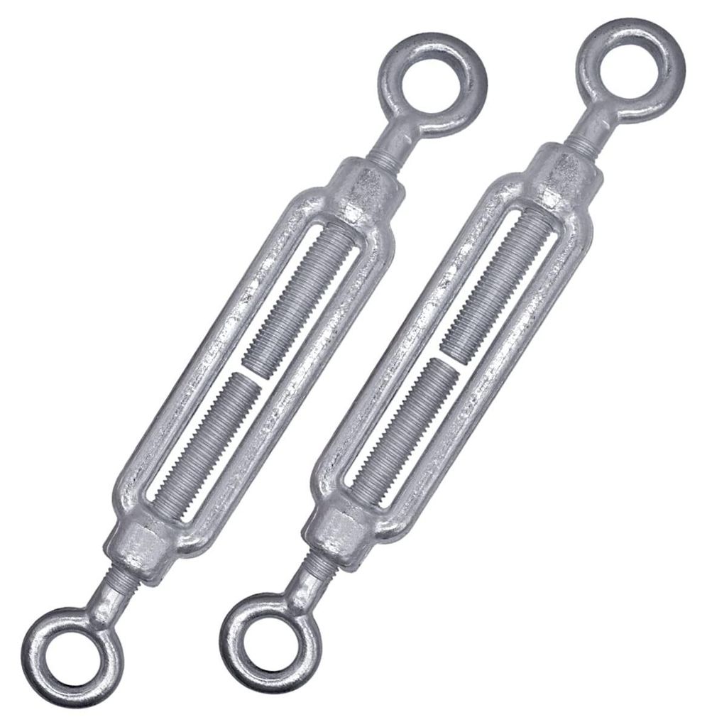 2 Stück, Spannschlossauge und Öse, M10