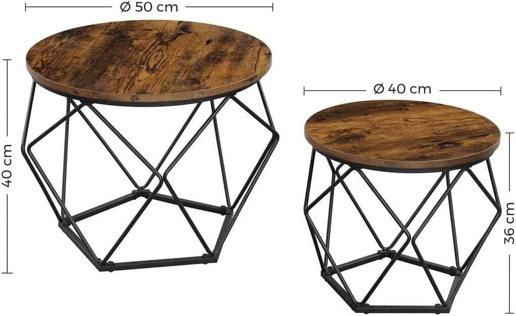 Table basse double modulable pour optimiser les petits salons en 2St