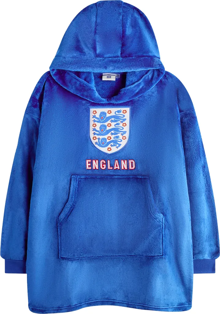 Hoodie Couverture Enfant Football Angleterre pour Soirée Match au Chaud