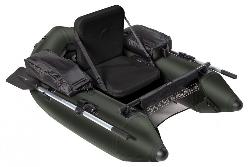 Belly Boat Otter zum Angeln, aus PVC, 170 x 118 x 35 cm, Produktbild 