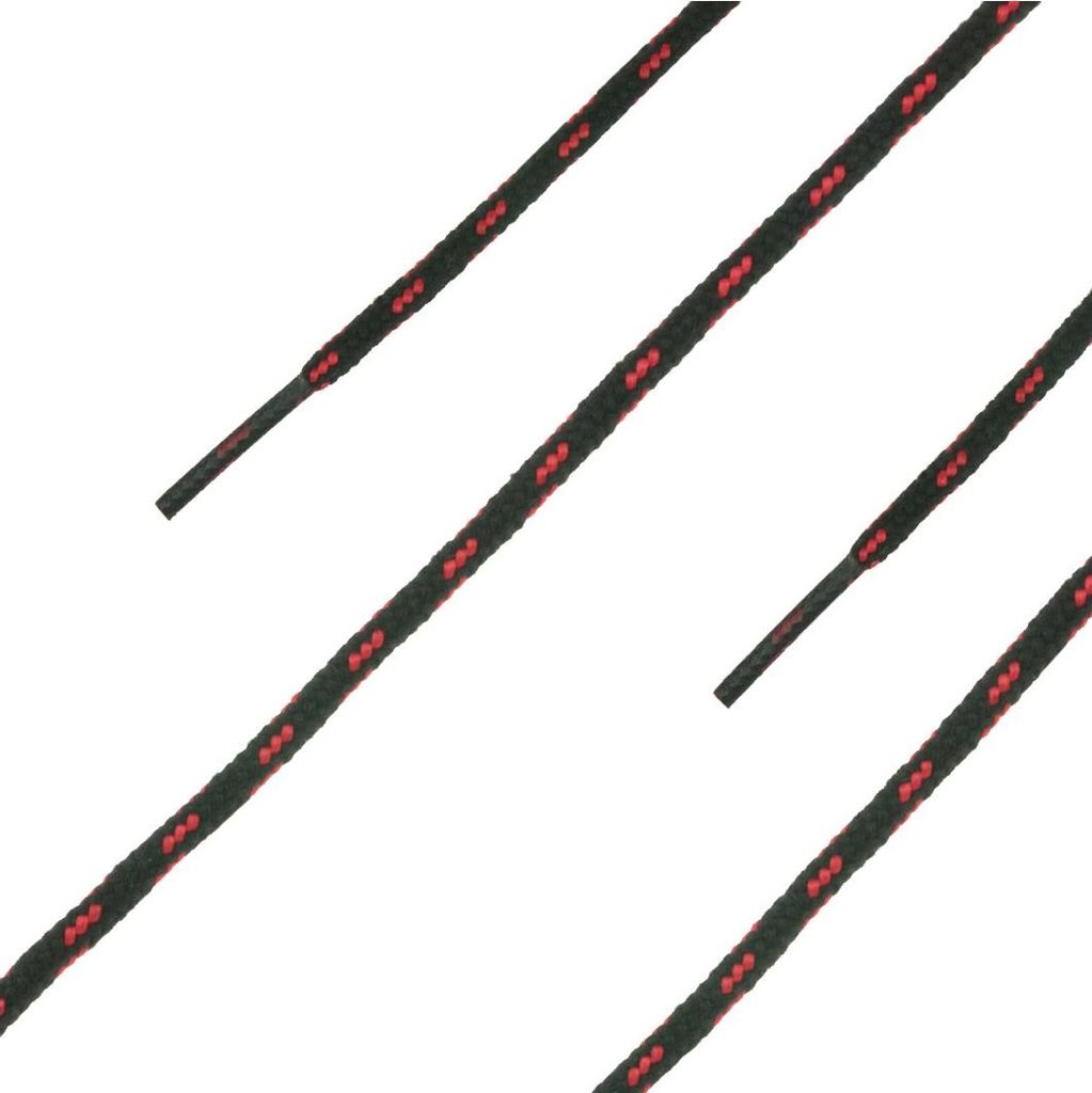 HAIX Schnürsenkel RWA 905121, 130 cm schwarz/rot