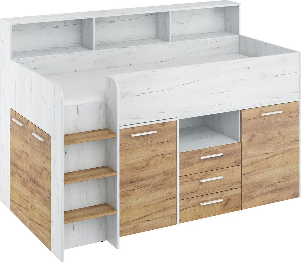 Postel s psacím stolem NEO L levá 80x200 cm Ložnicové Obrázek produktu 