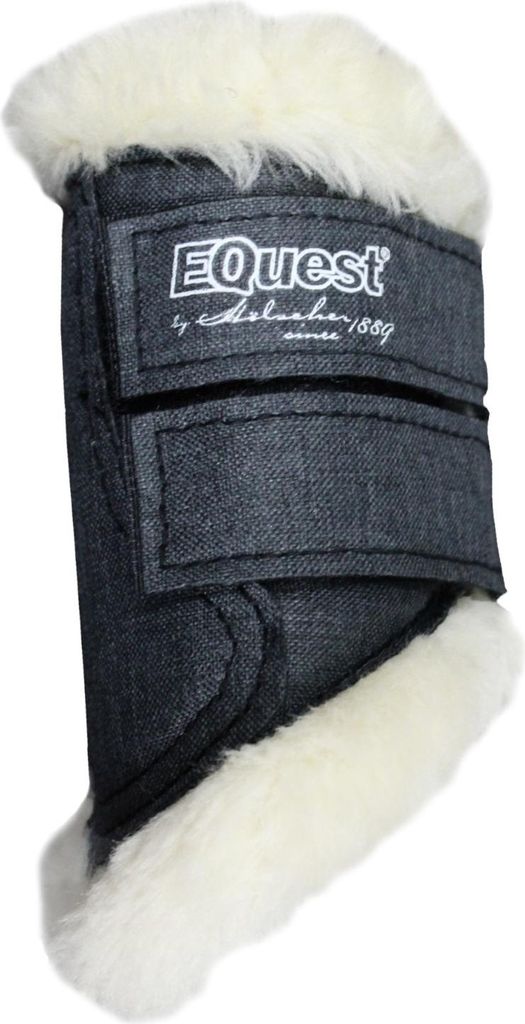 EQuest Softgamasche speziell für Mini-Shetty, 2er Set - Schwarz