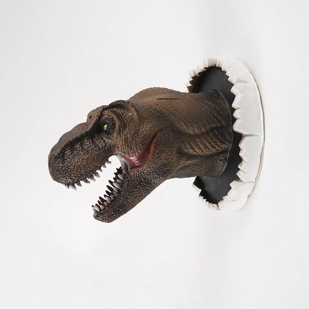 Déco Murale T-Rex Réaliste en Mousse Latex Souple - Finition Haute Qualité