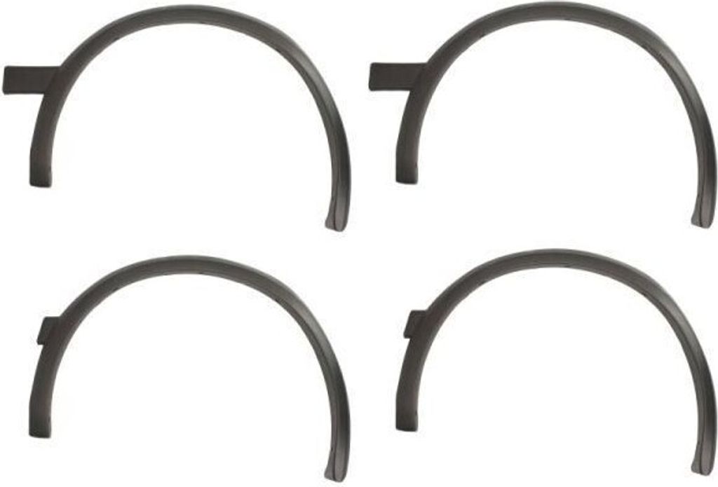 BLIC Kotflügelverbreiterung-Satz 5703-08-9521373P Vorne Links Vorne Rechts Hinten Links Hinten Rechts für VW GOLF II (19E, 1G1)