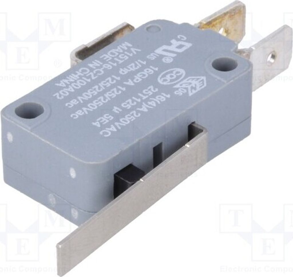 1x Mikrosc SNAP ION ON-(ON) V15T16-CZ100A02 Mikrosc SNAP ION mit Hebel 16A/250VAC