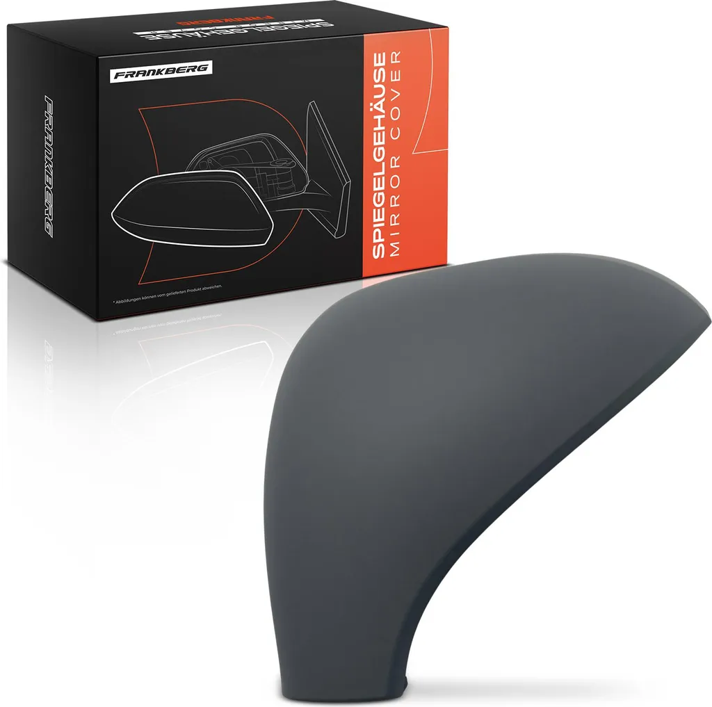 Cache Rétroviseur Extérieur Gauche pour Peugeot 207 - Finition Noir Mat