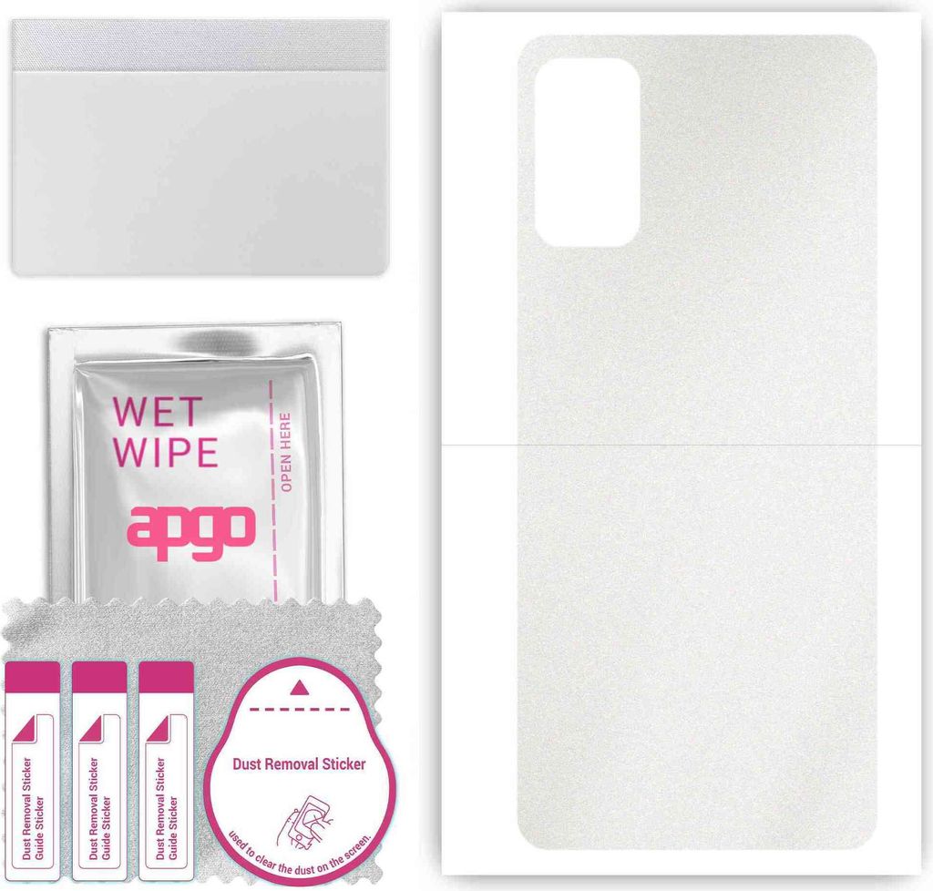 apgo Rückseite Schutzfolie, Skin, kompatibel mit Xiaomi Redmi Note 10T, Hinten Displayschutzfolie aus Vinylfolie, kratzfest, einfache Montage - Ma...