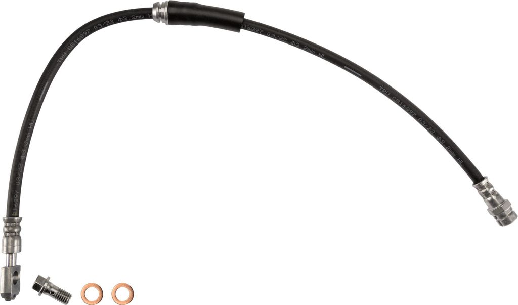 TRW PHD560 Bremsschlauch OE 3C0611701B kompatibel mit Passat 3C, Passat CC