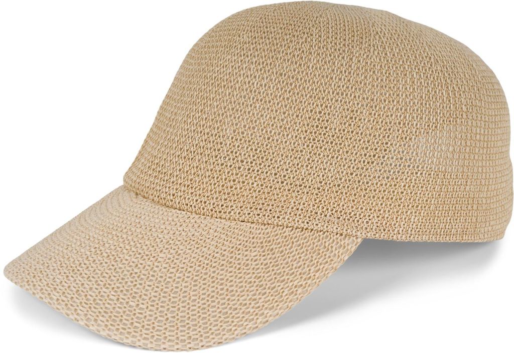 styleBREAKER Papierstroh Baseball Cap einfarbig | luftiges Produktbild 