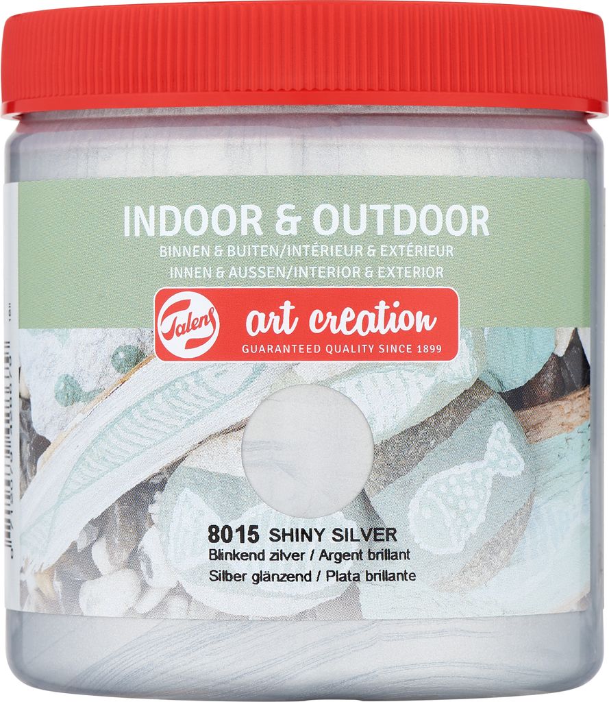 Talens Art Creation Innen und Außen Flasche 250 ml Silber Glänzend 8015