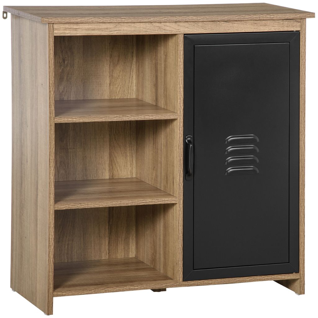 HOMCOM Buffet Industriel - Meuble de Rangement sur pied 3 Image du produit 