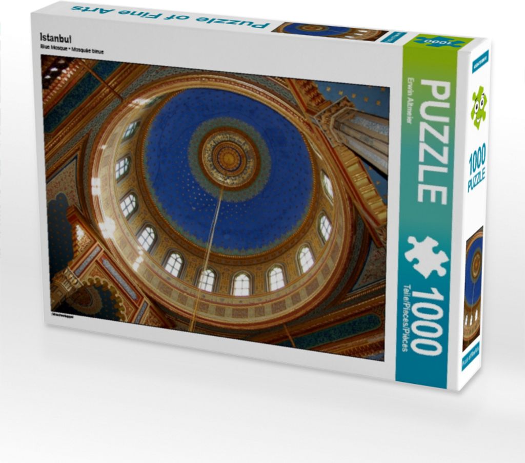 Calvendo Istanbul 1000 Teile Puzzle quer 640x480mm, Altmeier Erwin; 7396521