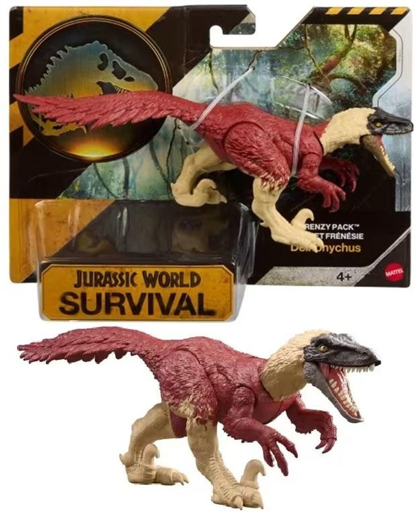 Jurassic World JKL61, 4 rok/roky, Vícebarevný, Plast Obrázek produktu 