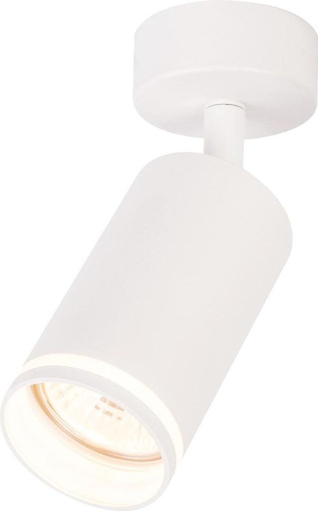 Spot reflektor natynkowy PIPE biały 1xGU10x10W aluminium Zdjęcie produktu 