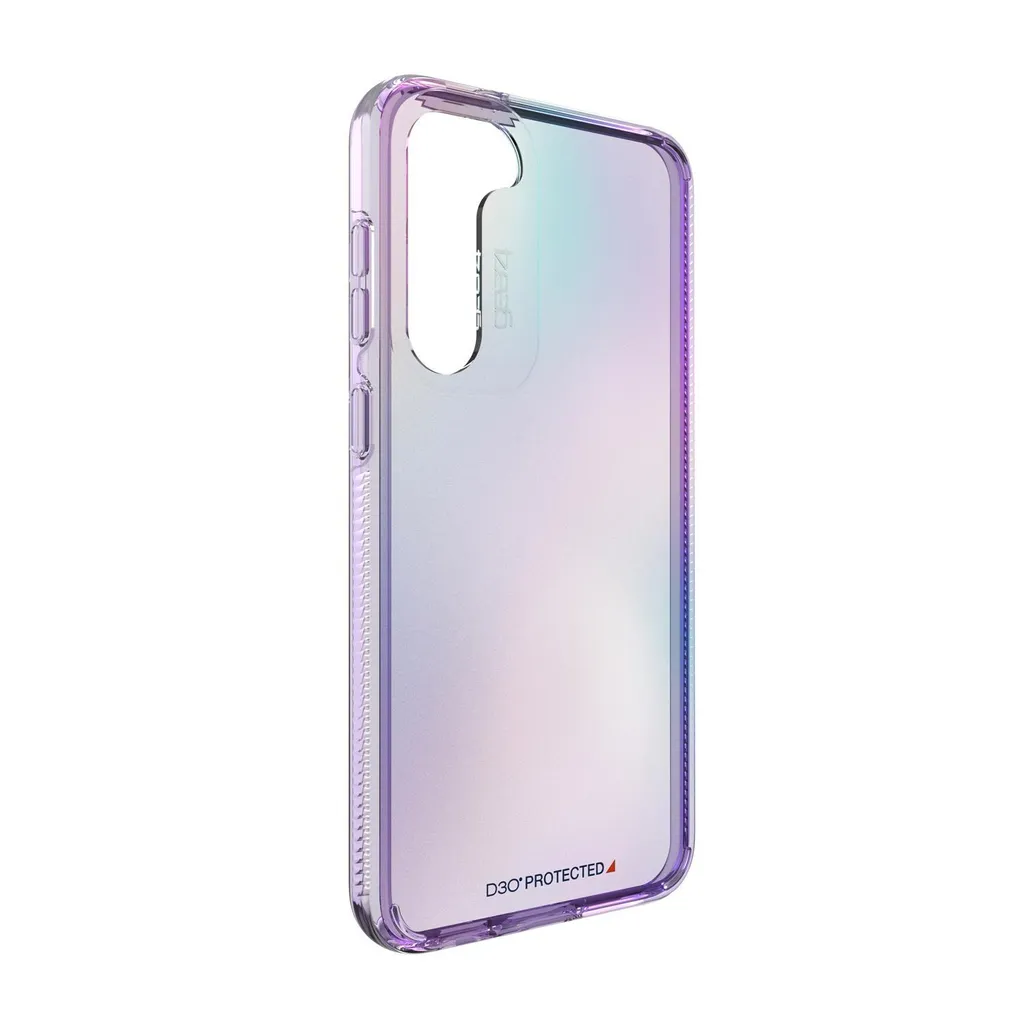 Coque D3O Galaxy S23 Plus Gear4 Milan Opal - Antichoc et Design Iridescent