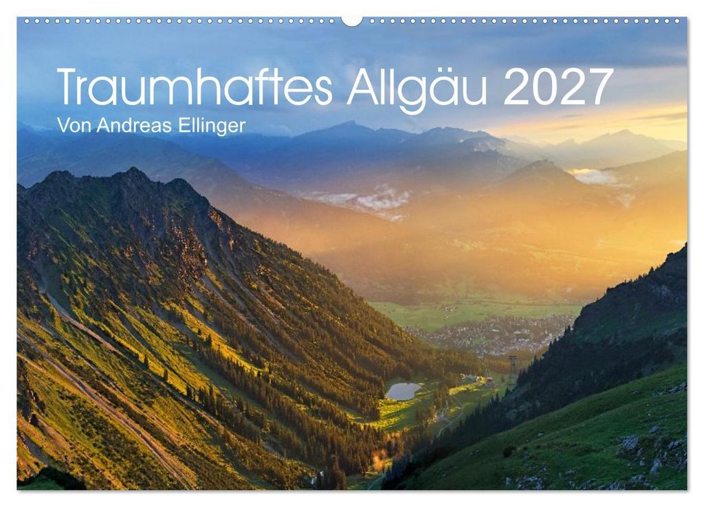 Traumhaftes Allgäu (Wandkalender 2027 DIN A2 quer), CALVENDO Monatskalender