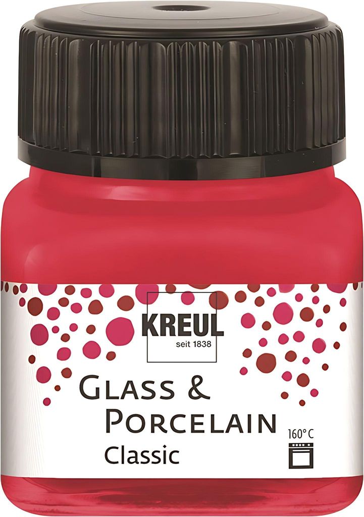 KREUL 16206, Rot, Farbe auf Wasserbasis, Flüssigkeit, 20 ml, 1 Stück(e)