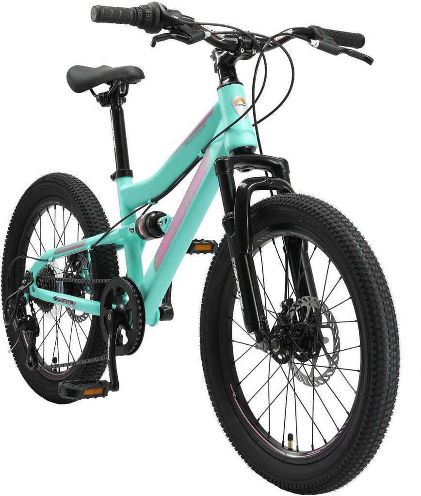 Bikestar Kinderfahrrad Mountainbike vollgefedert 20 Zoll Produktbild 