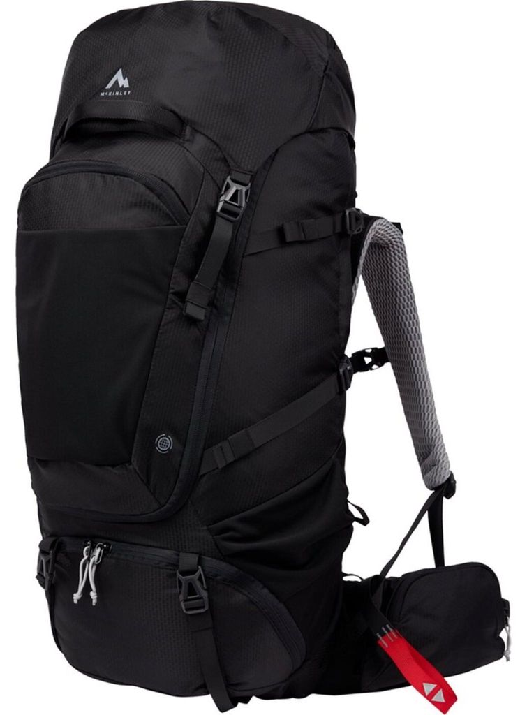 Rucksäcke McKinley Yukon II CT 55+10 Vario 426918900BLACKNIGHT