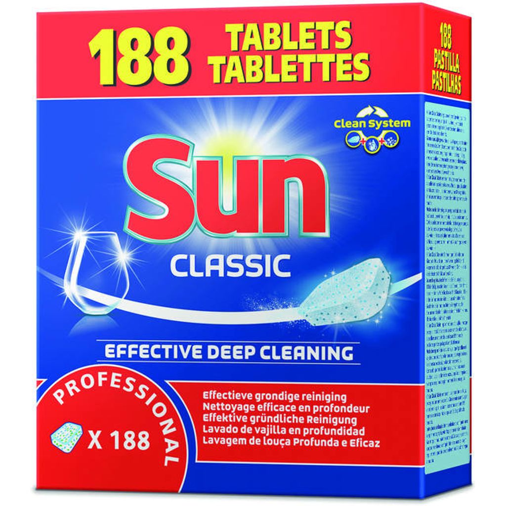 SUN Spülmaschinentabs 8717163624173 188 St./Pack.