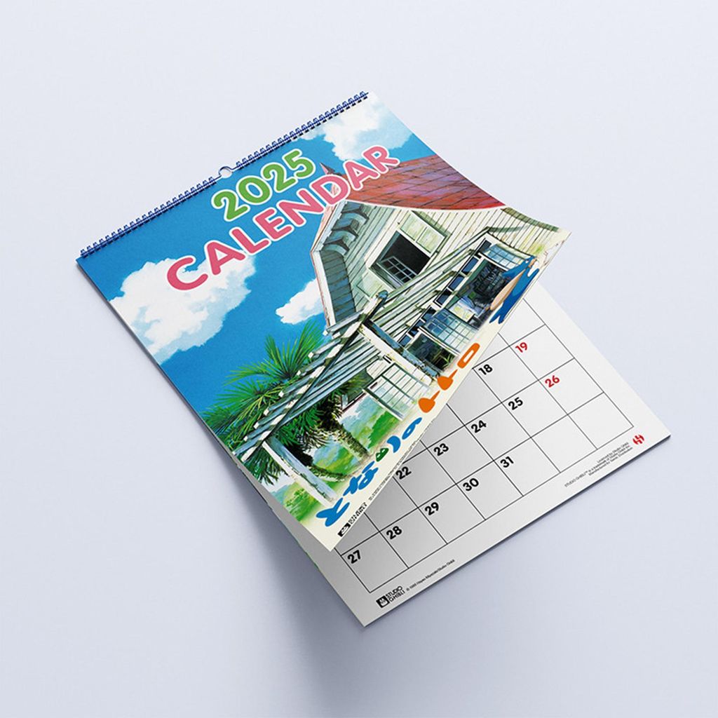 Calendario Studio Ghibli 2025 Immagine del prodotto 