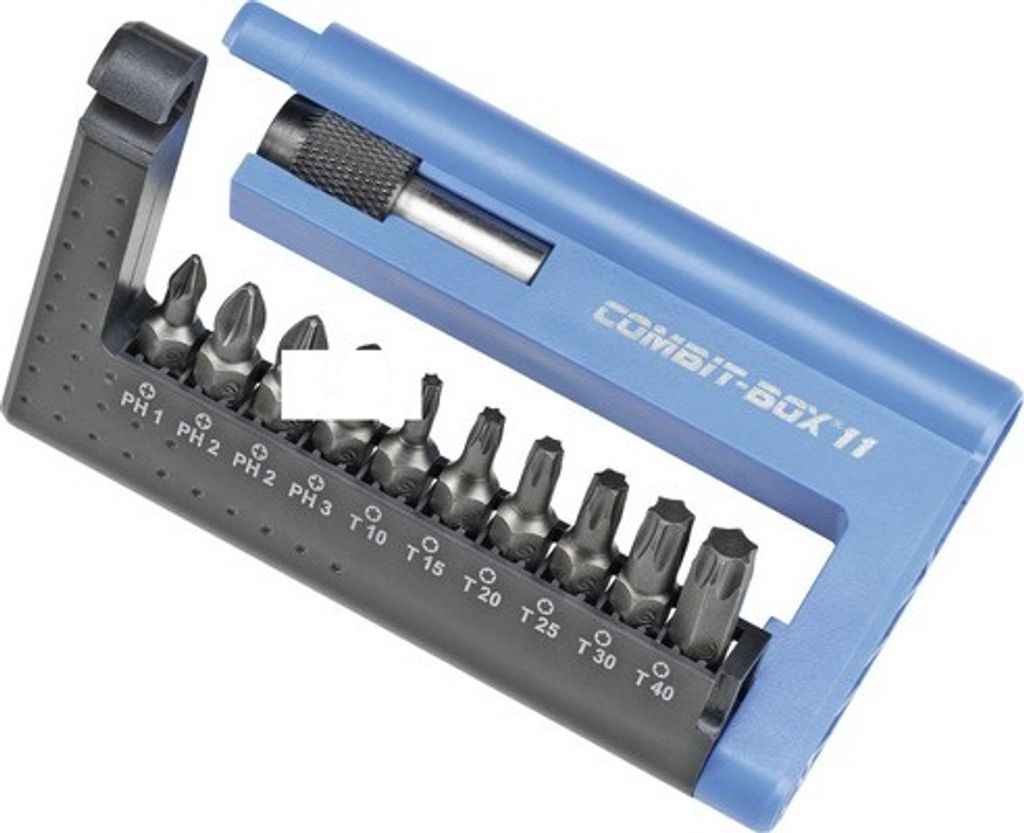 Bit Set Industrie Witte Torx/PH/PZ 11-tlg