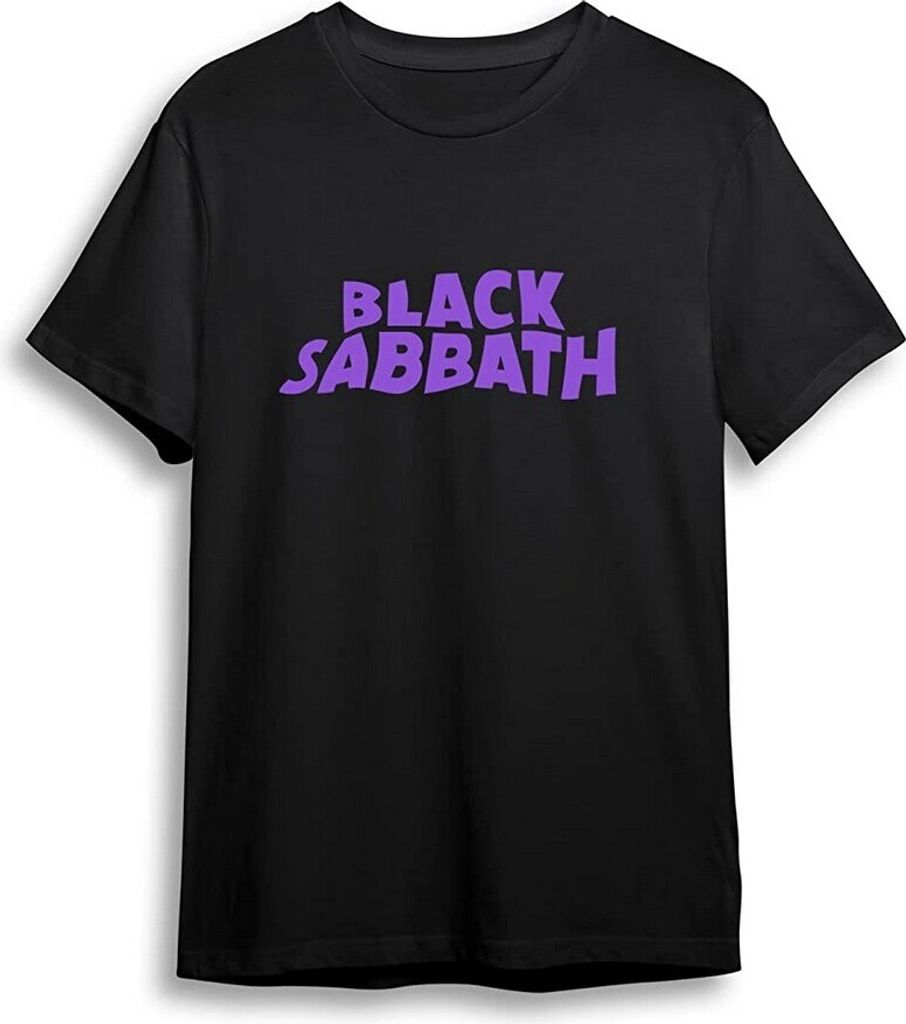 Black Sabbath - T-Shirt Logo für Herren/Damen Uni RO3331 (3XL) (Schwarz)