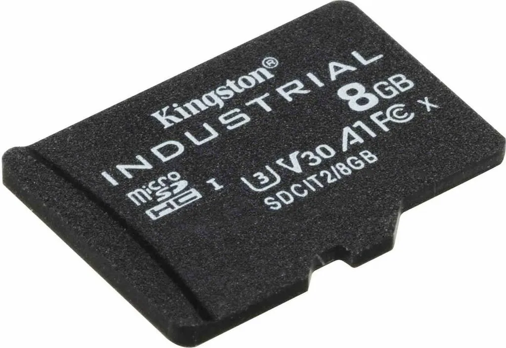 Kingston SDCIT2/8GBSP Carte Mémoire Micro SD Industrielle 8 Go U1