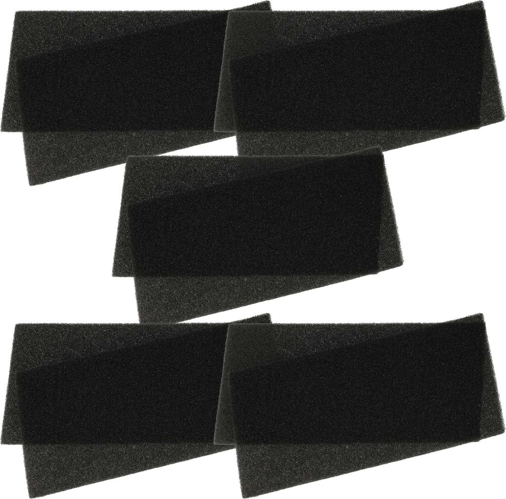 vhbw 10x Schaumfilter 40 PPI kompatibel mit Whirlpool AZA-HP 8772 (857500216022), AZA HP 8850 (857500518020) Wäschetrockner