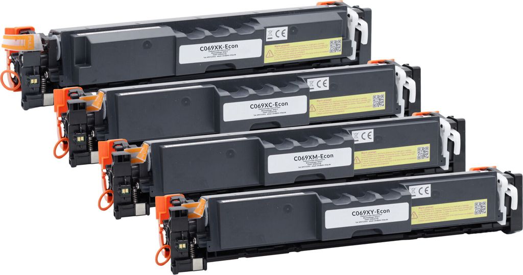 Original Canon 069H Toner Set XL Schwarz Cyan Magenta Gelb