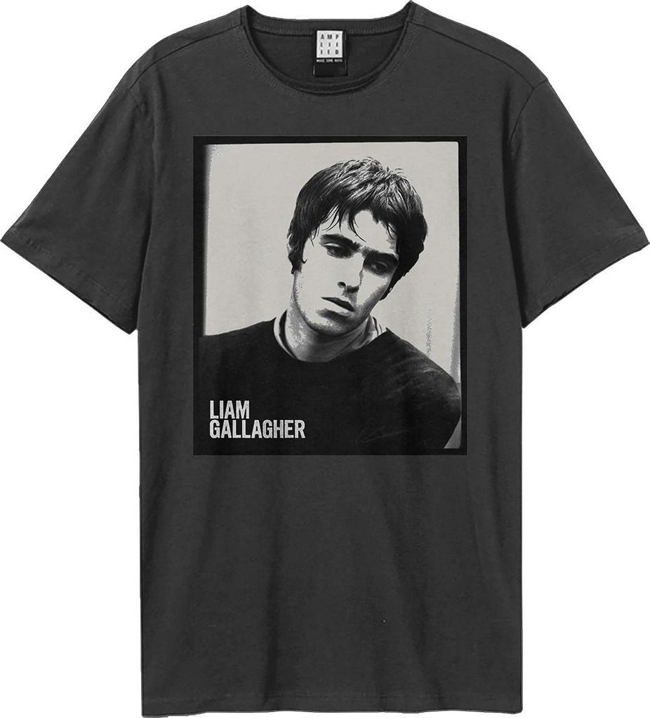 Amplified - "Polaroid Portrait" T-Shirt für Herren/Damen Uni GD4016 (S) (Holzkohle/Holzkohle)