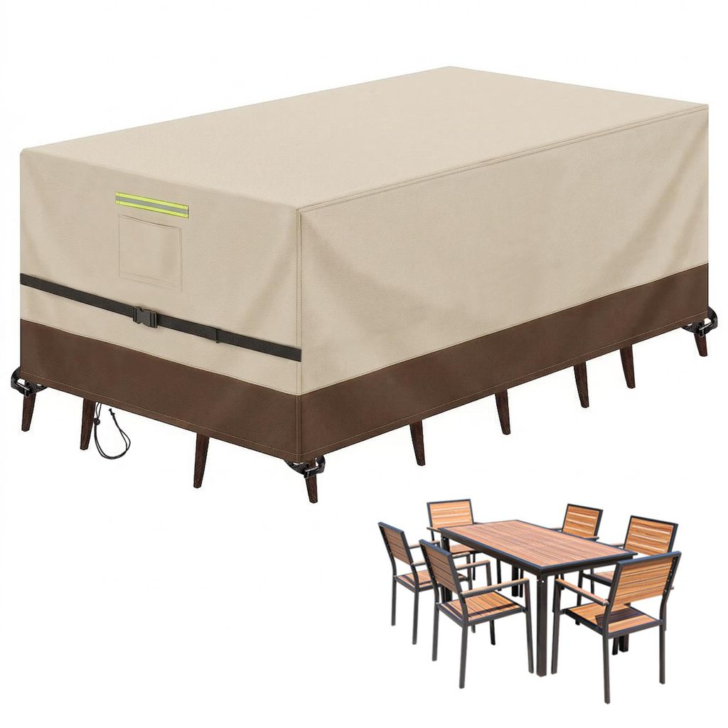 (200x160x74cm) Wasserdichte Gartenmöbel Abdeckung 600D Produktbild 